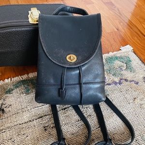 Vintage Coach Mini Backpack